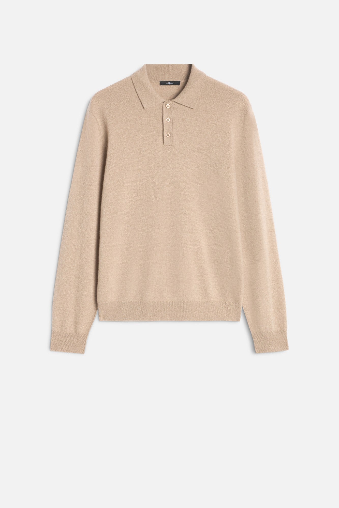 7-for-all-mankind-cashmere-polo-pullover-umber-herren-beige image 1