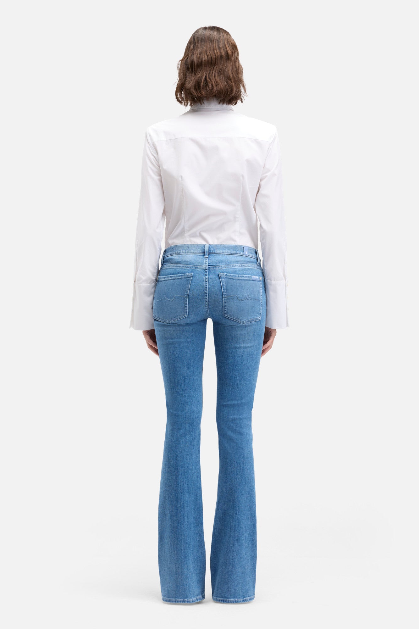 7-for-all-mankind-original-bootcut-jeans-damen-iceflow-light image 5