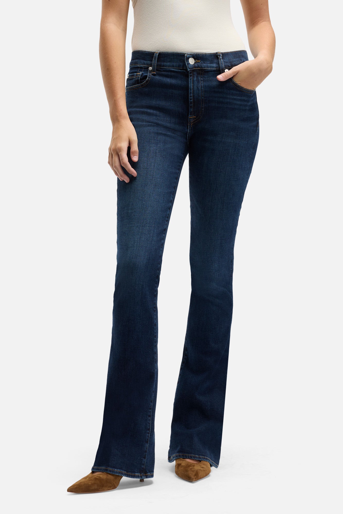 7-for-all-mankind-bootcut-jeans-damen-slim-illusion-midnight-fade image 3