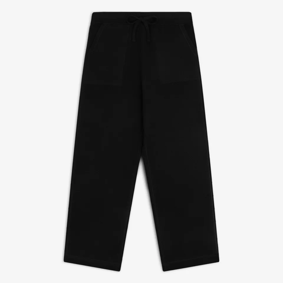 aim-leon-dore-pavilion-cashmere-sweatpant-schwarz-cashmere-jogginghose image 1
