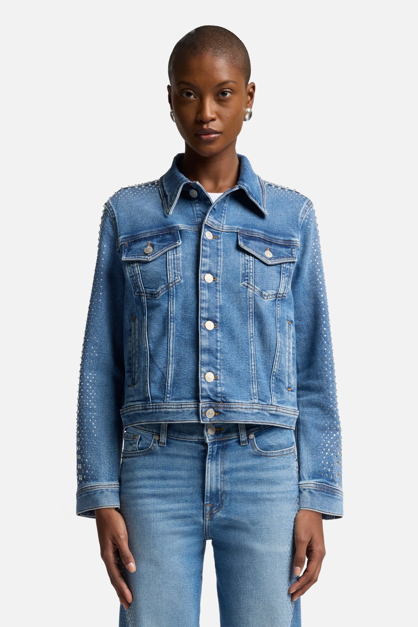 7-for-all-mankind-luxe-vintage-adi-trucker-jacke-damen-love-soul-kristall image 3