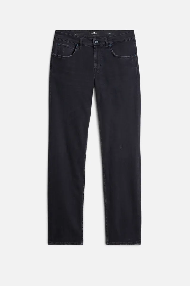 7-for-all-mankind-left-hand-slimmy-slim-jeans-navy image 1