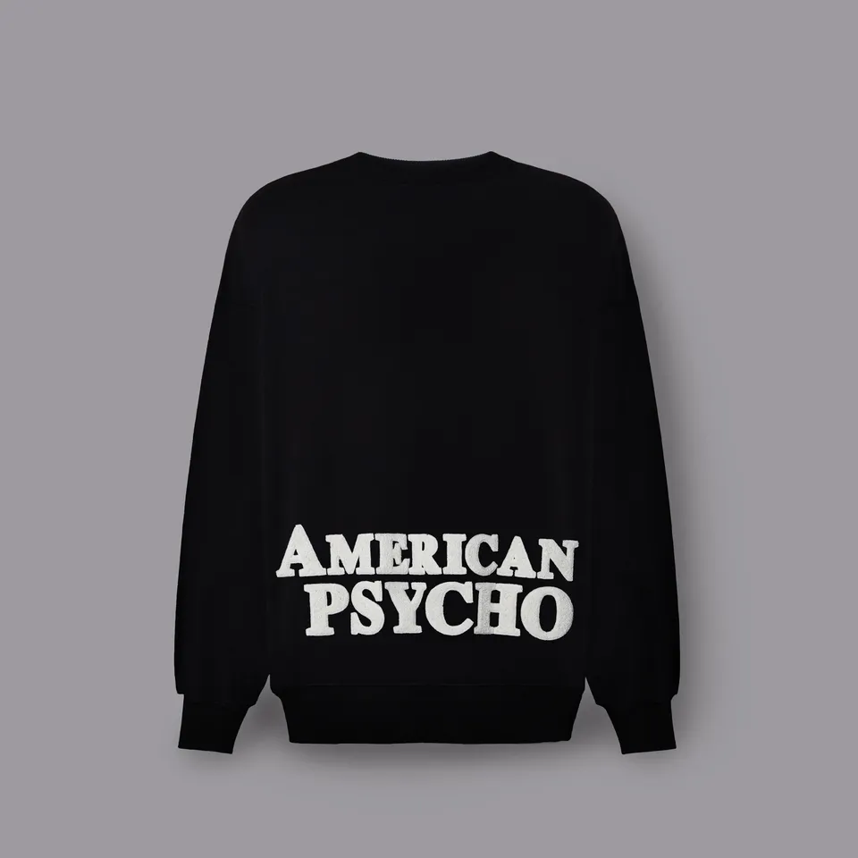 19-69-american-psycho-sweater-heavy-organic-cotton-crewneck-unisex image 1