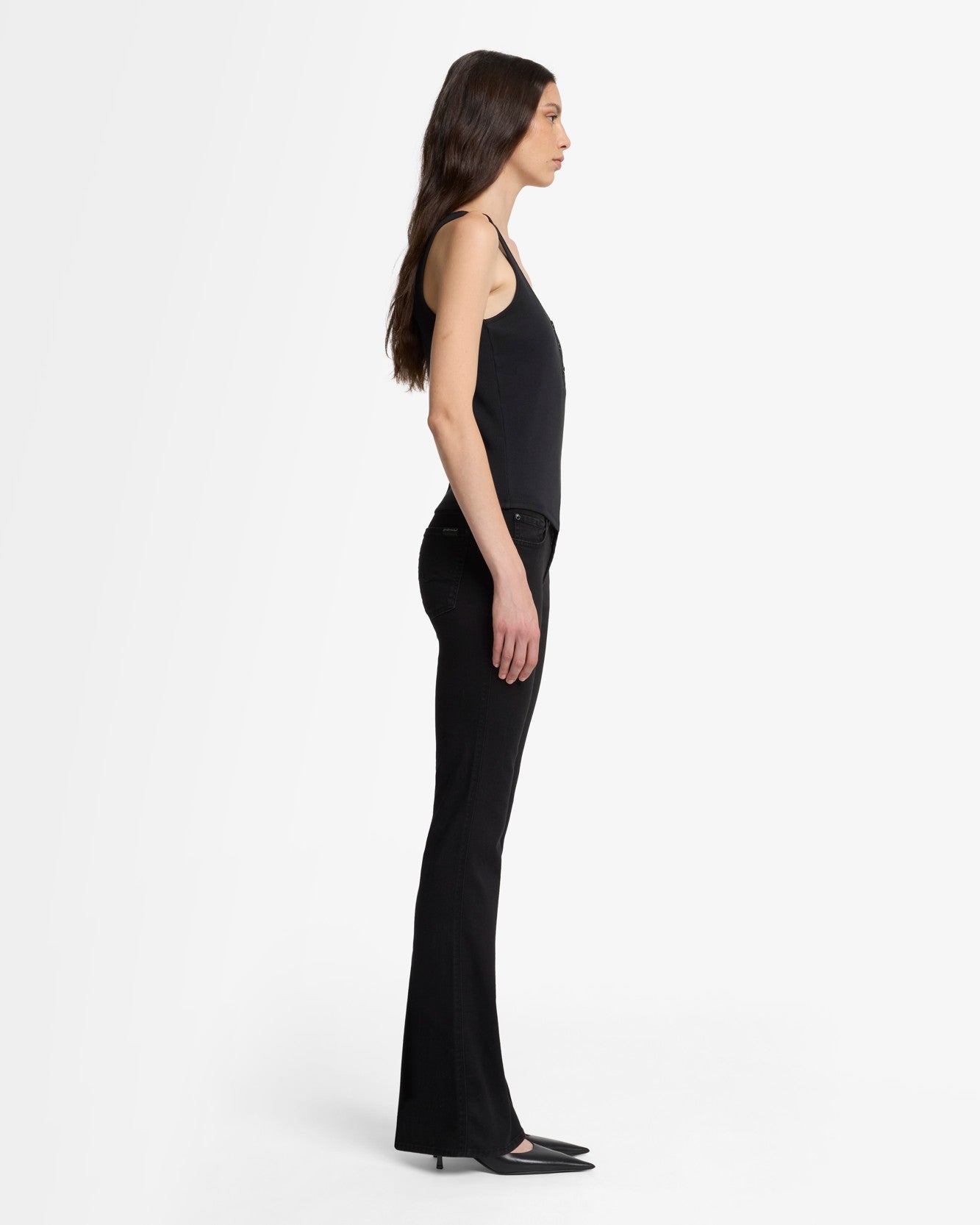 7-for-all-mankind-ribbed-henley-tank-black-damen-ripp-top image 6