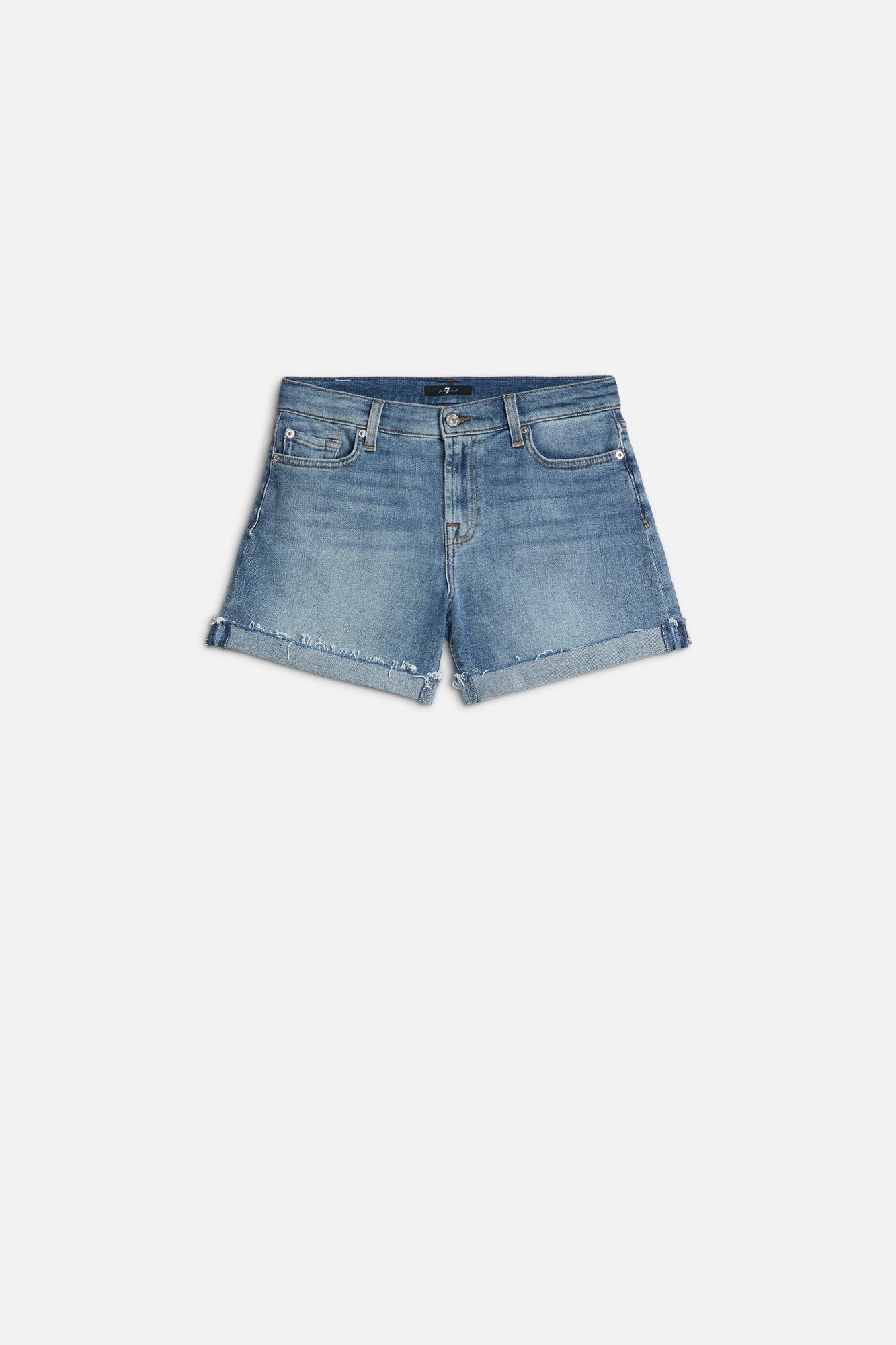 7-for-all-mankind-mid-roll-short-shore-denim-shorts image 1