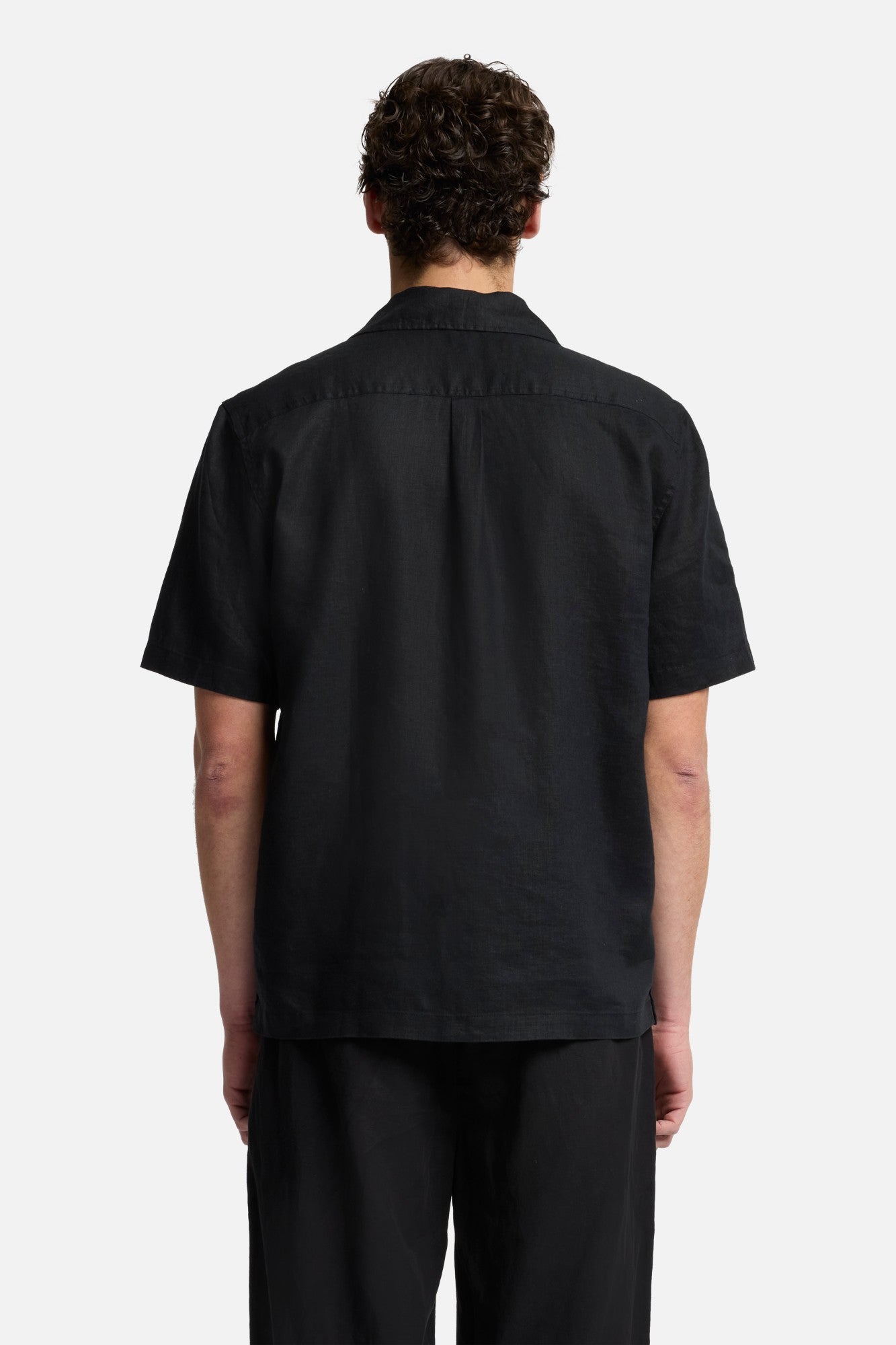 7-for-all-mankind-linen-camp-shirt-herren-hemd-in-black image 5