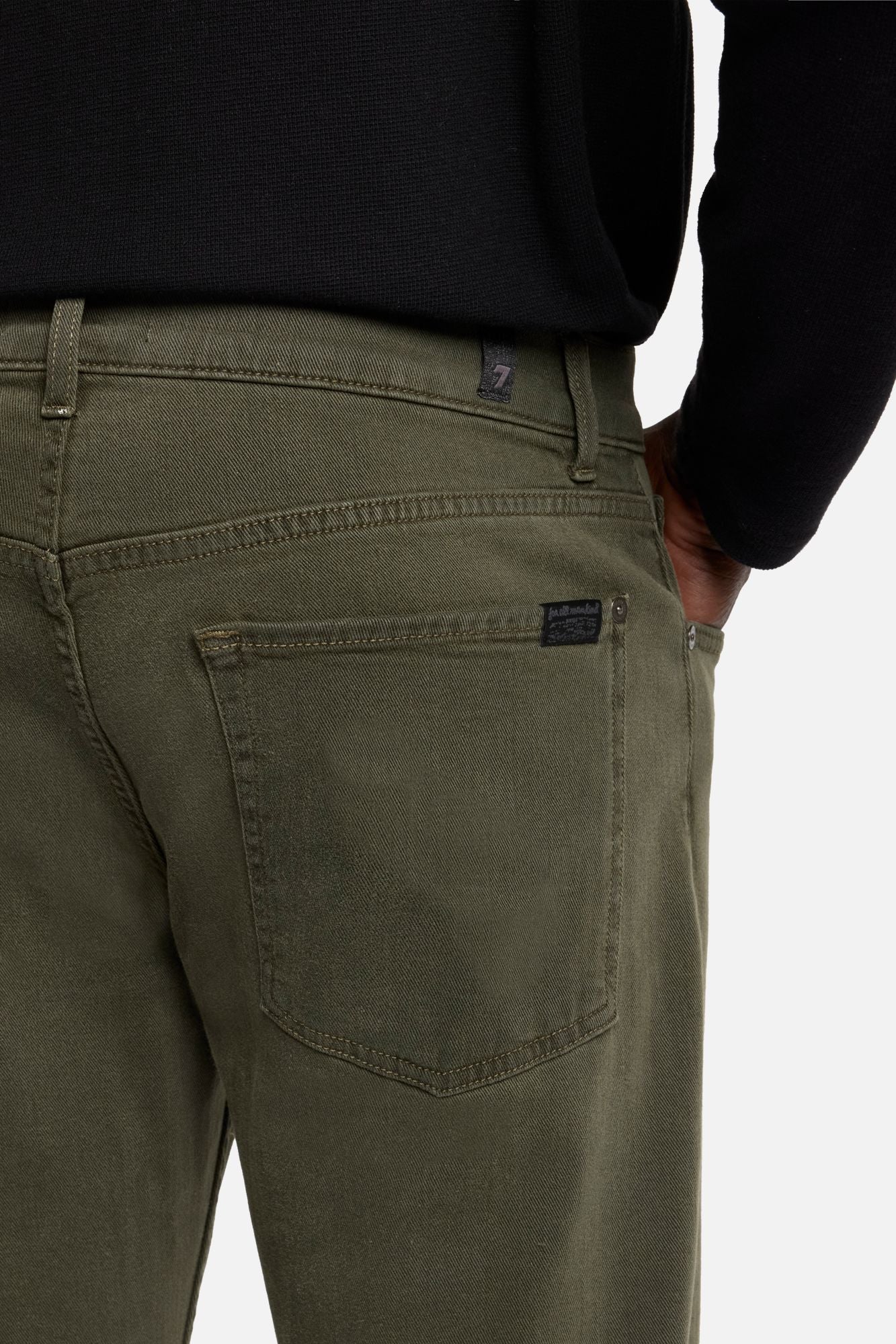 7-for-all-mankind-left-hand-the-straight-jeans-dark-olive-herren image 4