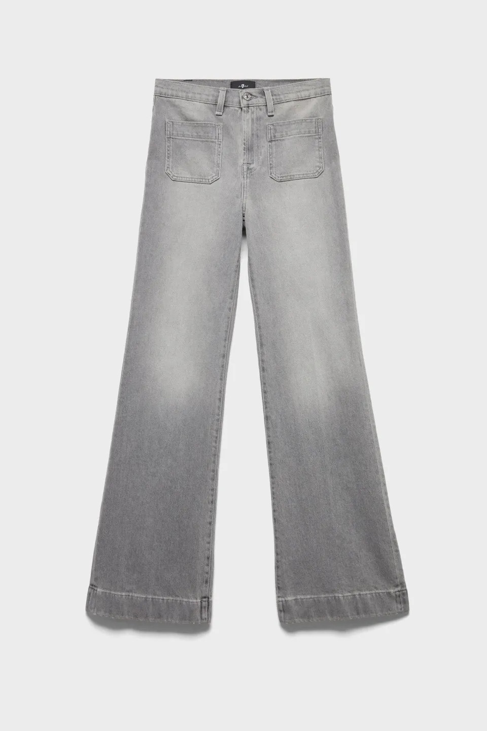7-for-all-mankind-modern-dojo-flare-jeans-denim-metal image 1