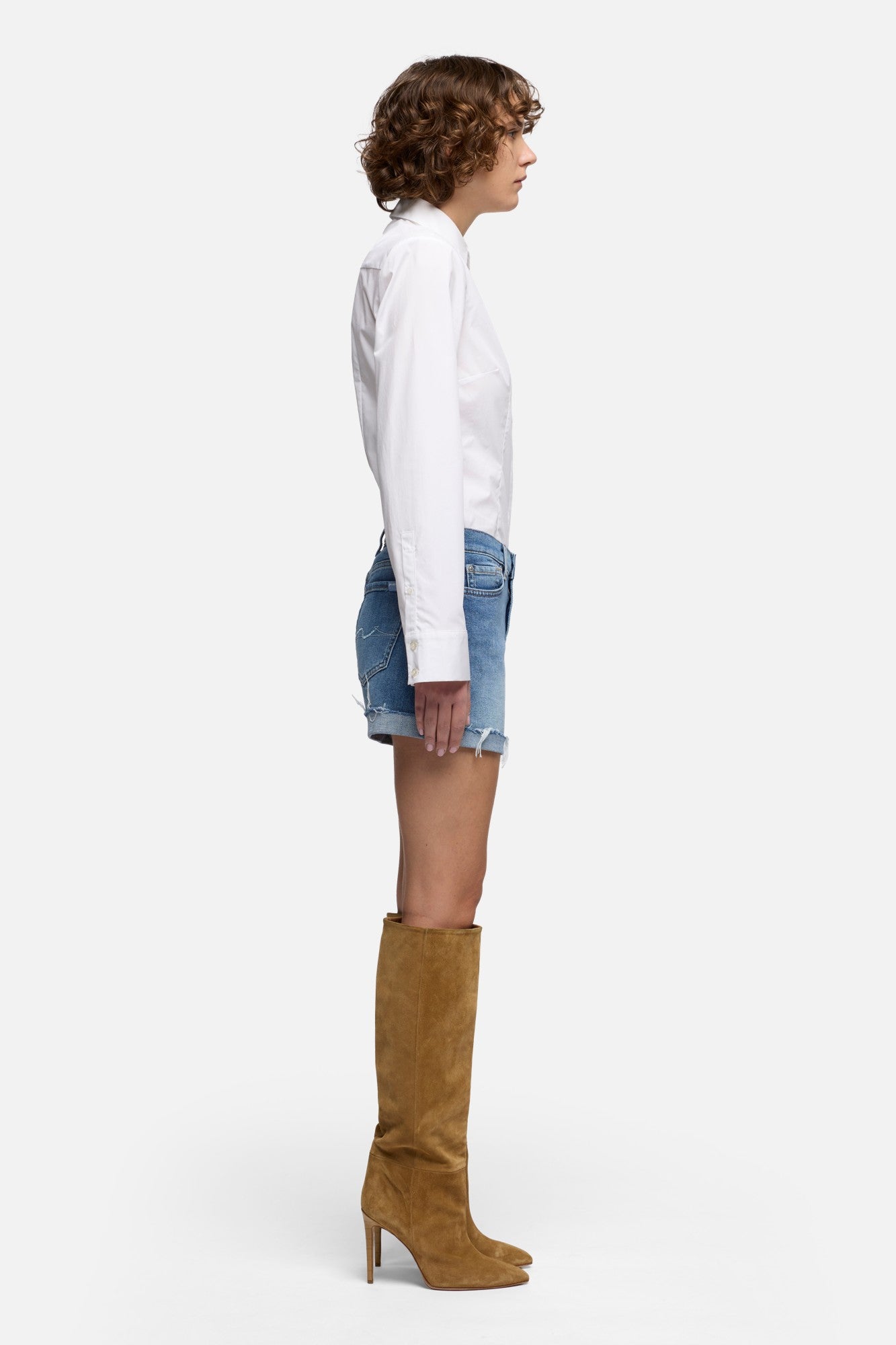 7-for-all-mankind-mid-roll-short-shore-denim-shorts image 6