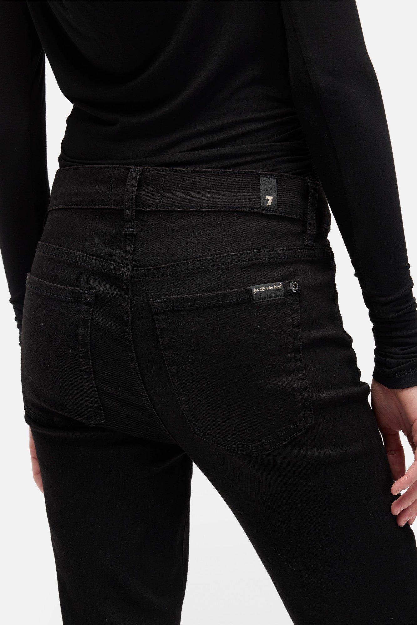 7-for-all-mankind-b-air-ankle-skinny-damen-jeans-in-rinsed-black-mid-rise-kn-che image 4