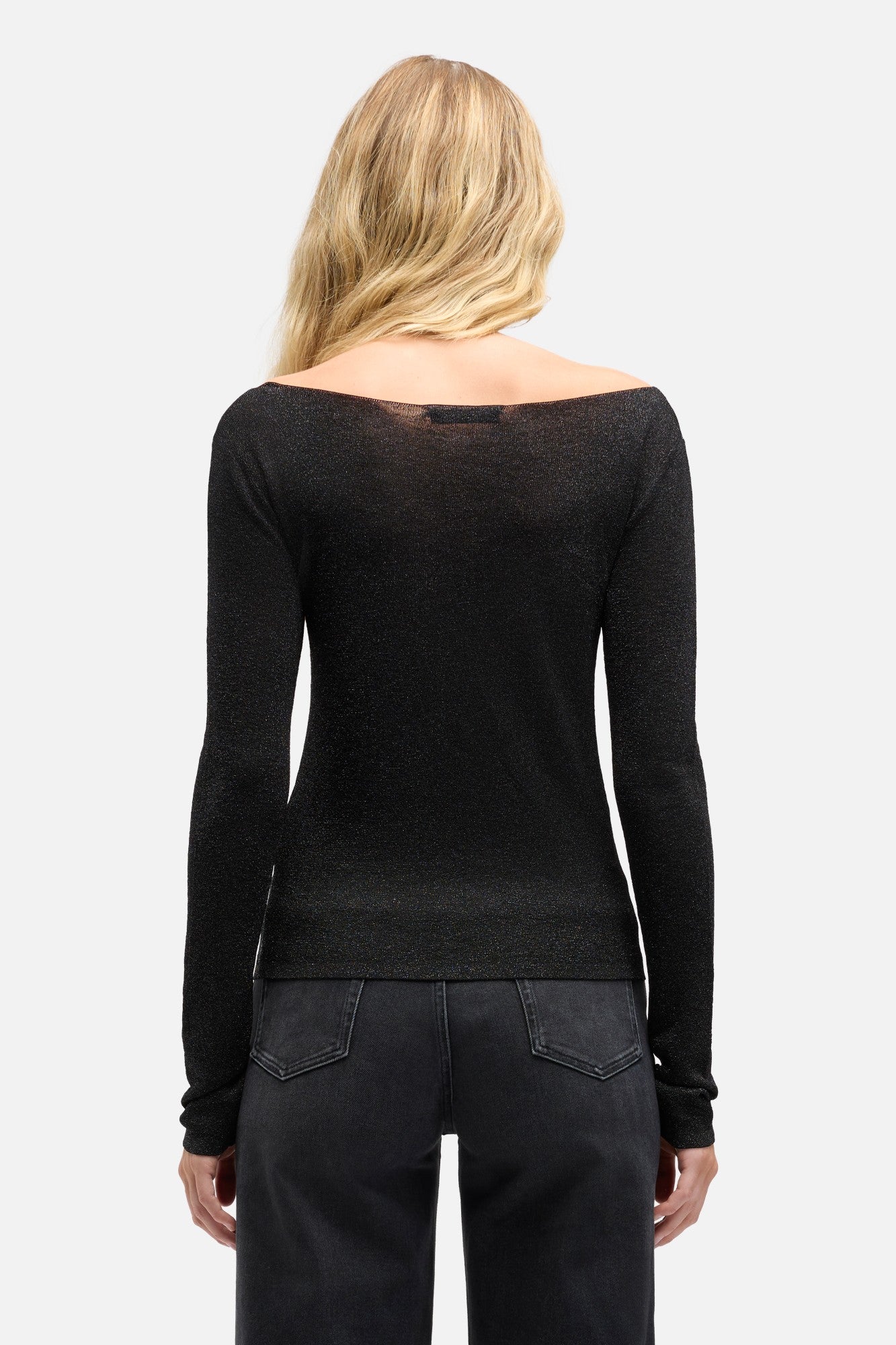 7-for-all-mankind-boatneck-sweater-black-lurex image 5