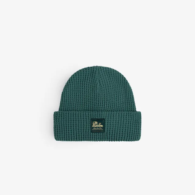 aim-leon-dore-waffle-knit-beanie-gr-n image 1