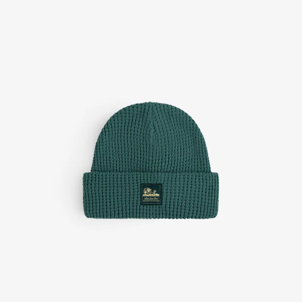 aim-leon-dore-waffle-knit-beanie-gr-n image 1