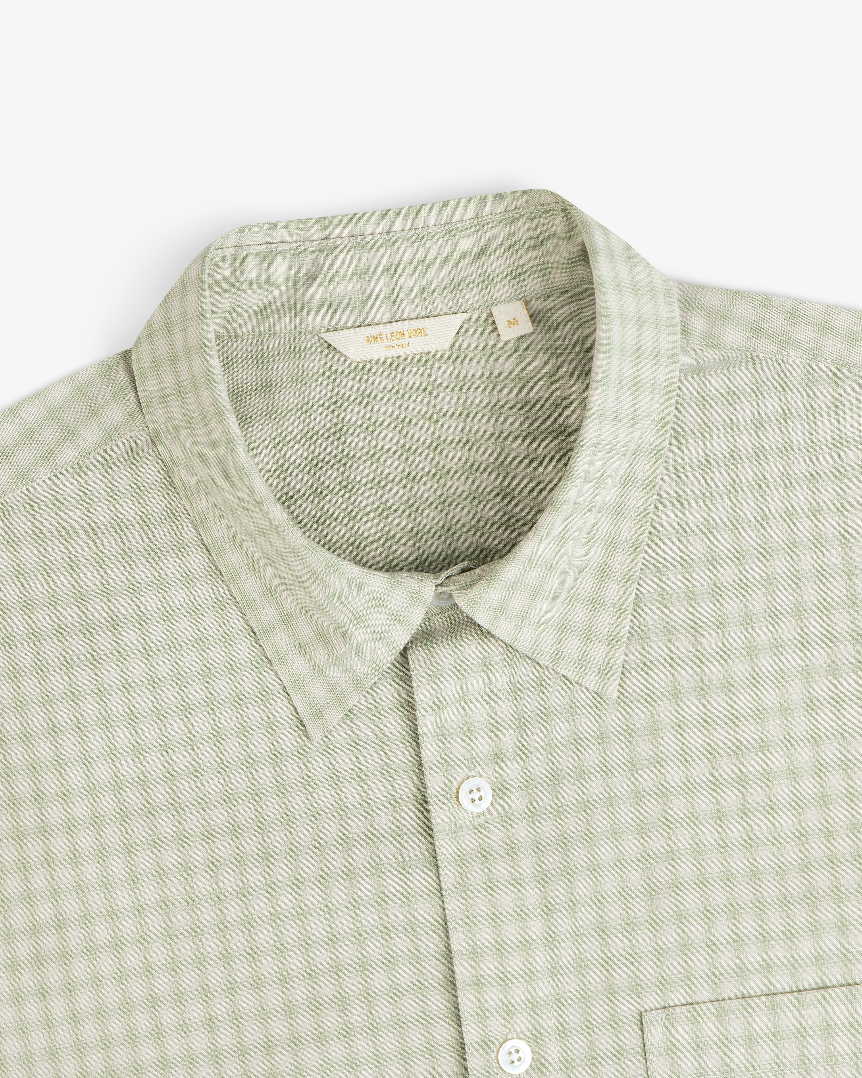 aim-leon-dore-plaid-casual-shirt-karohemd-gr-n image 3