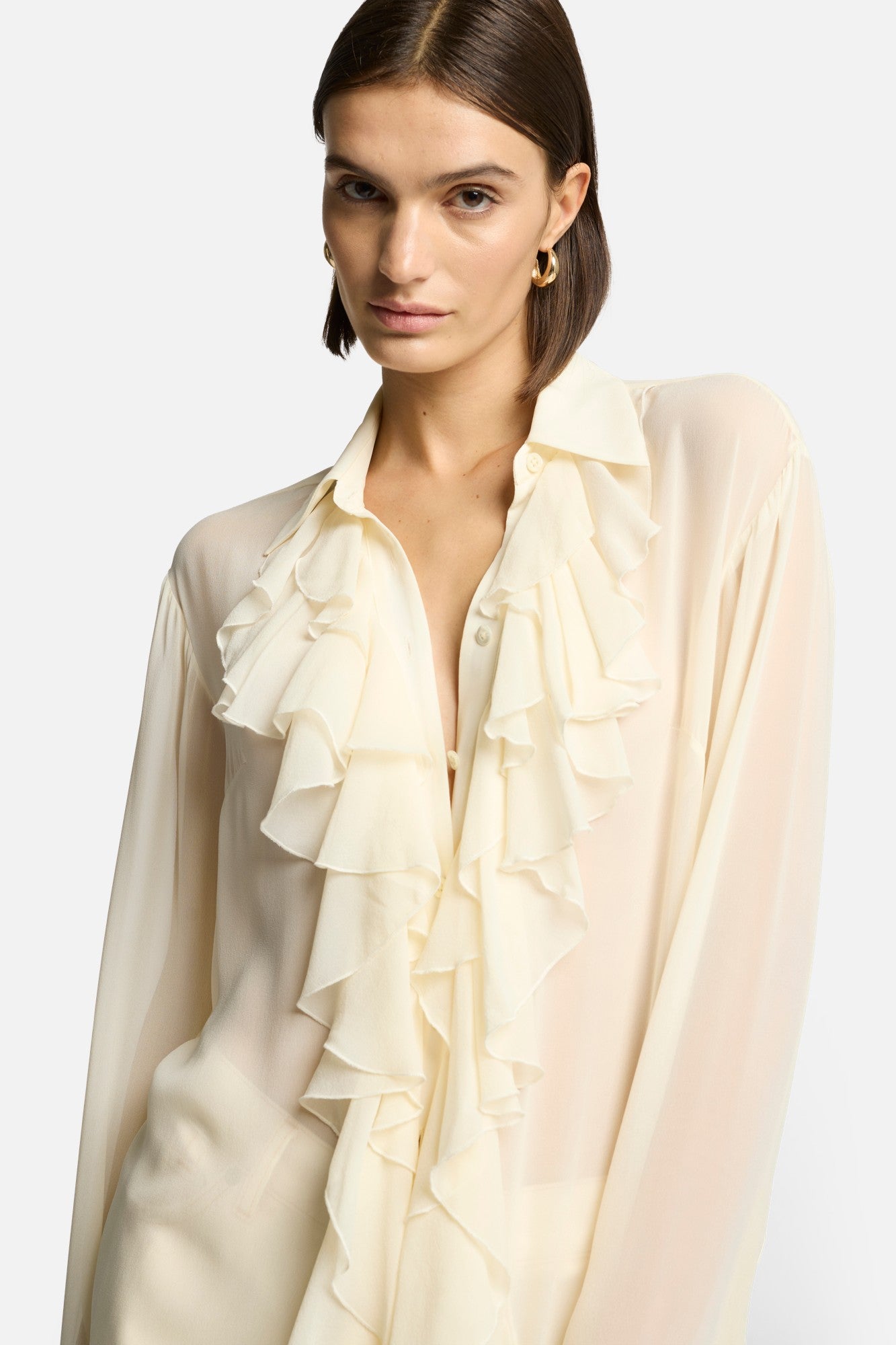 7-for-all-mankind-silk-ruffle-kleid-solitary-star-seide image 4