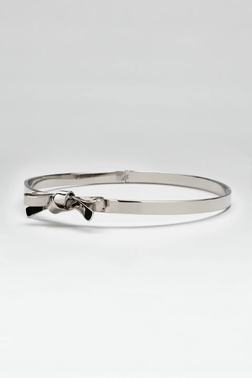 032c-bow-bracelet-silber-armband-schleife-women image 1