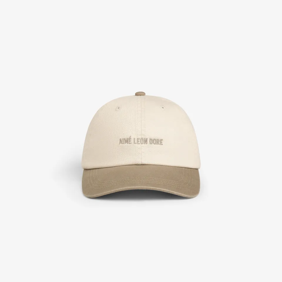 aim-leon-dore-washed-chino-hat-beige-cream-unisex image 1