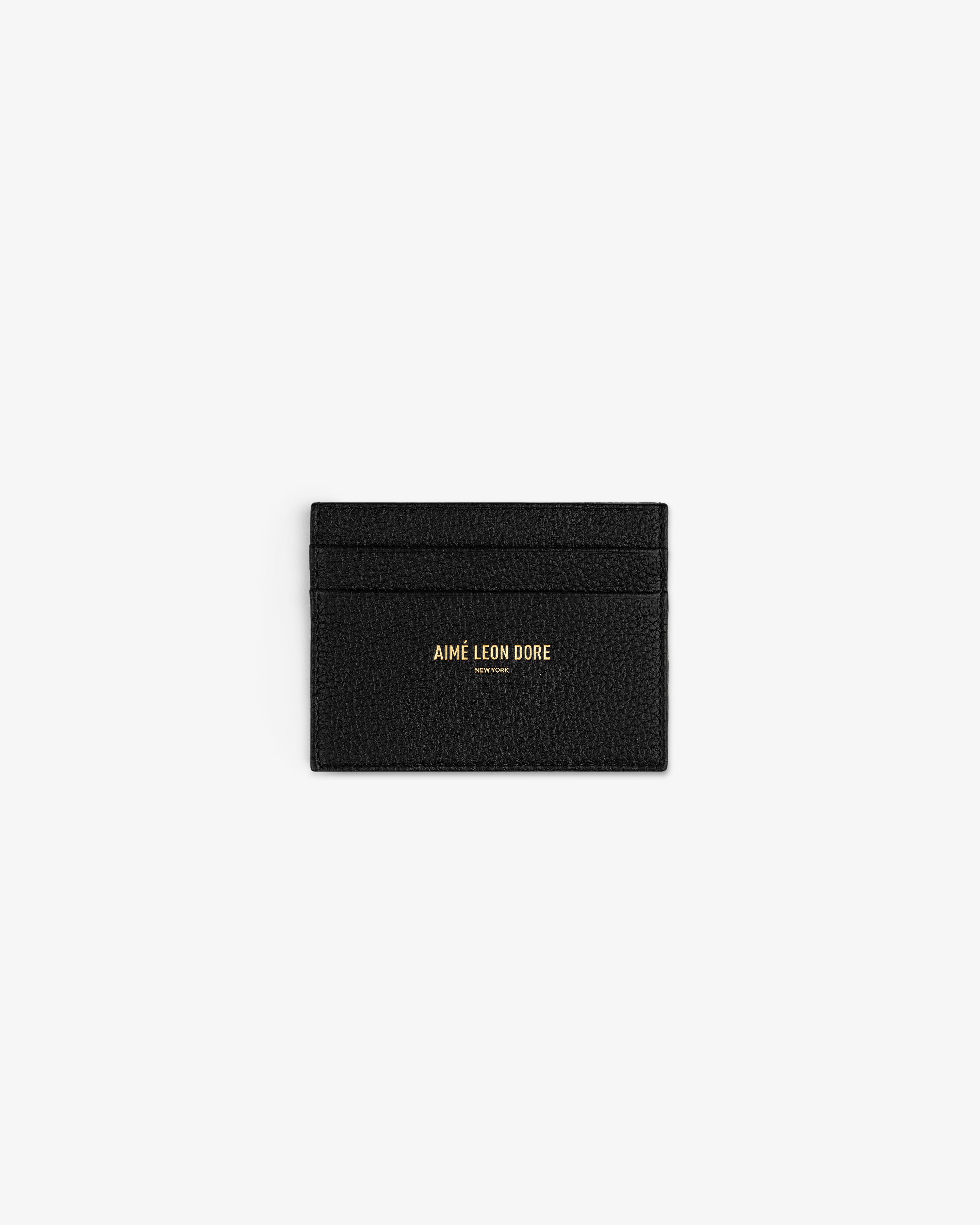 aim-leon-dore-leather-card-holder-schwarz-vollnarben-kalbsleder image 2