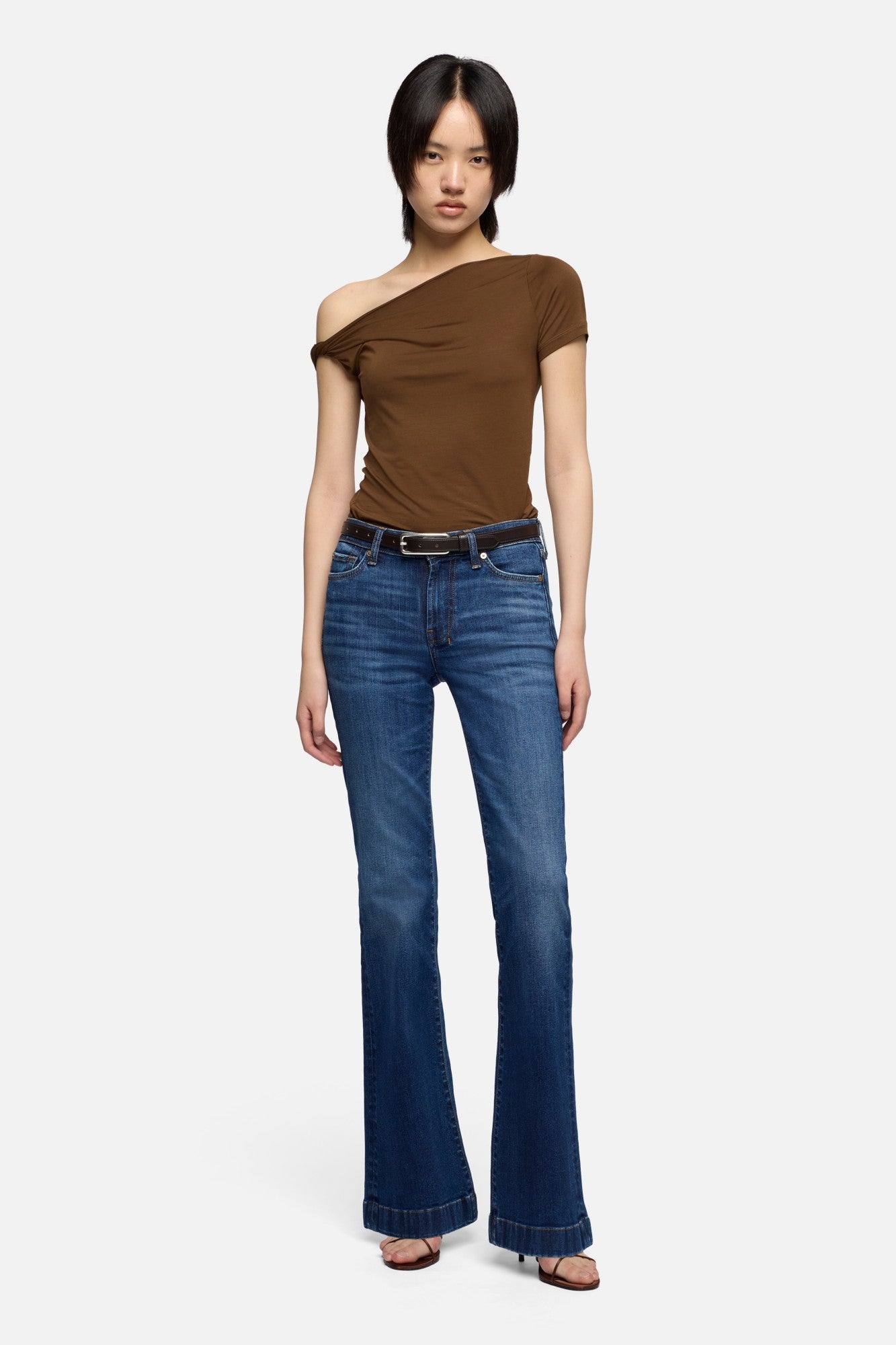 7-for-all-mankind-dojo-jeans-slim-illusion-wide-leg-in-loom-dunkel image 2