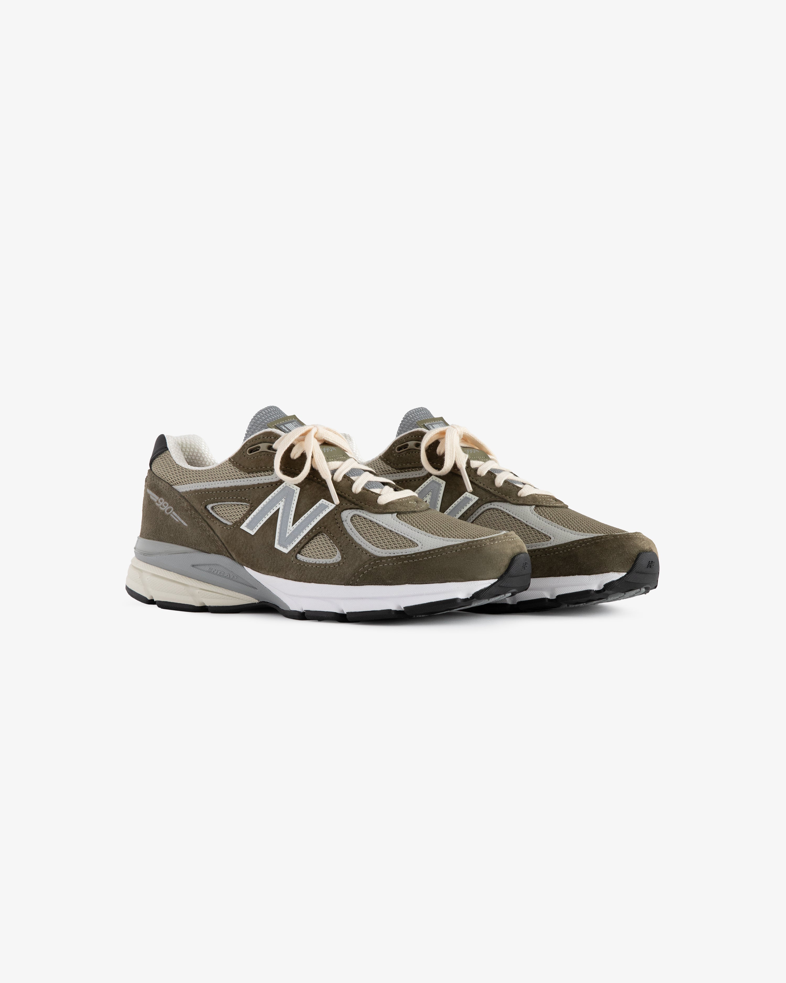 aim-leon-dore-ald-new-balance-990v4-olive-made-in-usa image 2