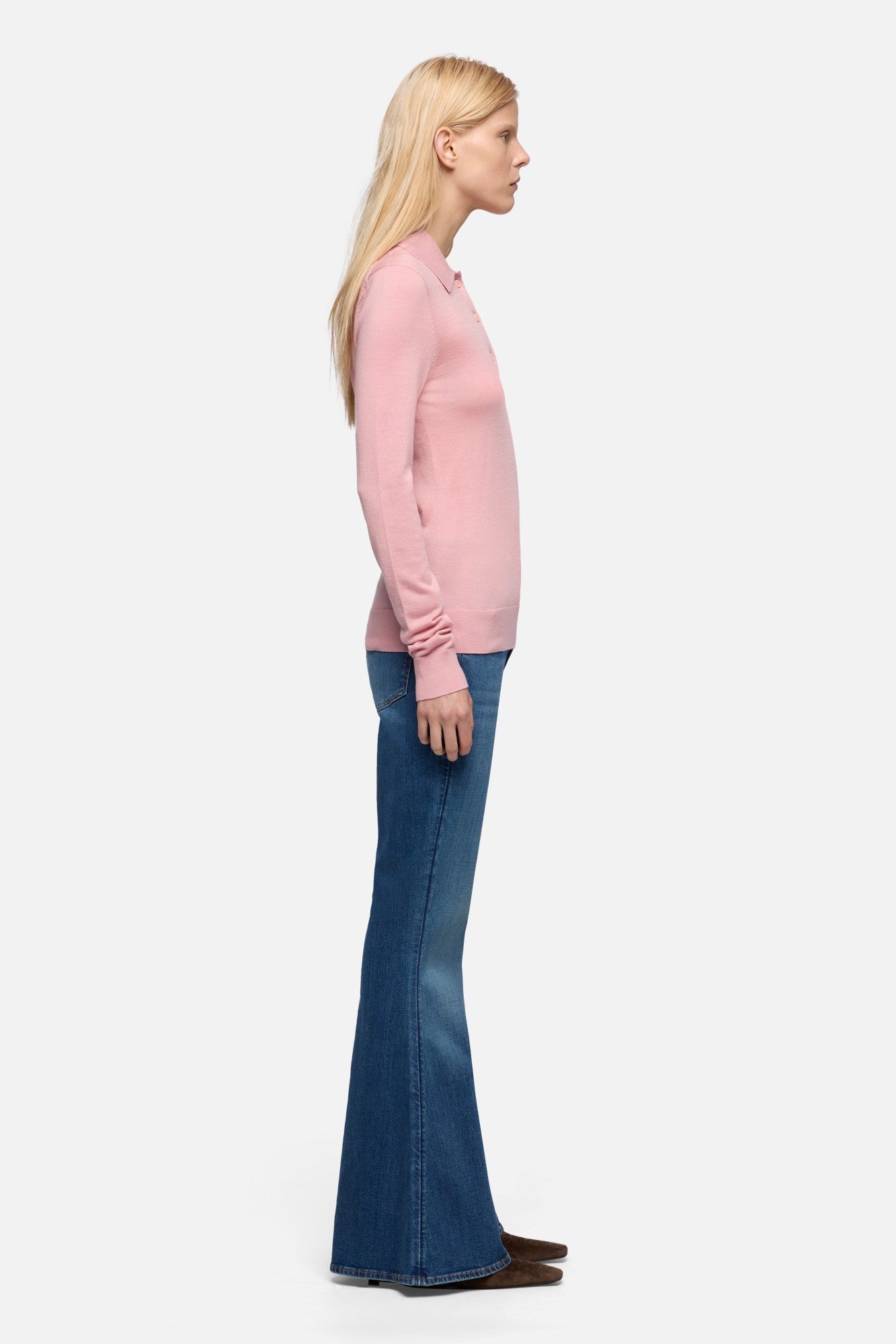 7-for-all-mankind-wool-polo-sweater-langarm-pink-damen image 6