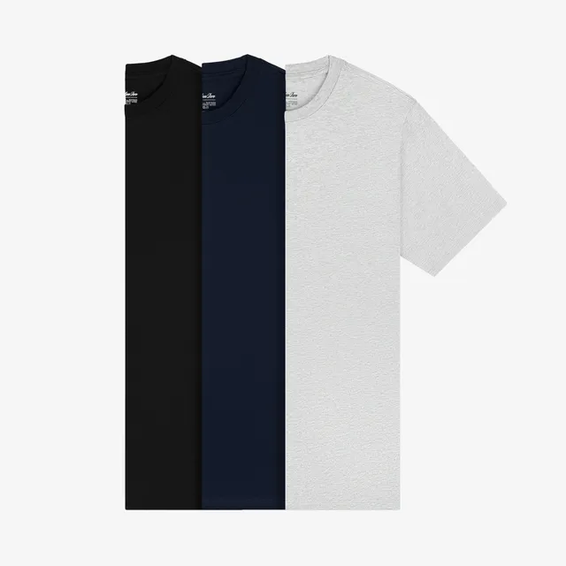 aim-leon-dore-t-shirt-3er-pack-multi-color-regular-fit image 1