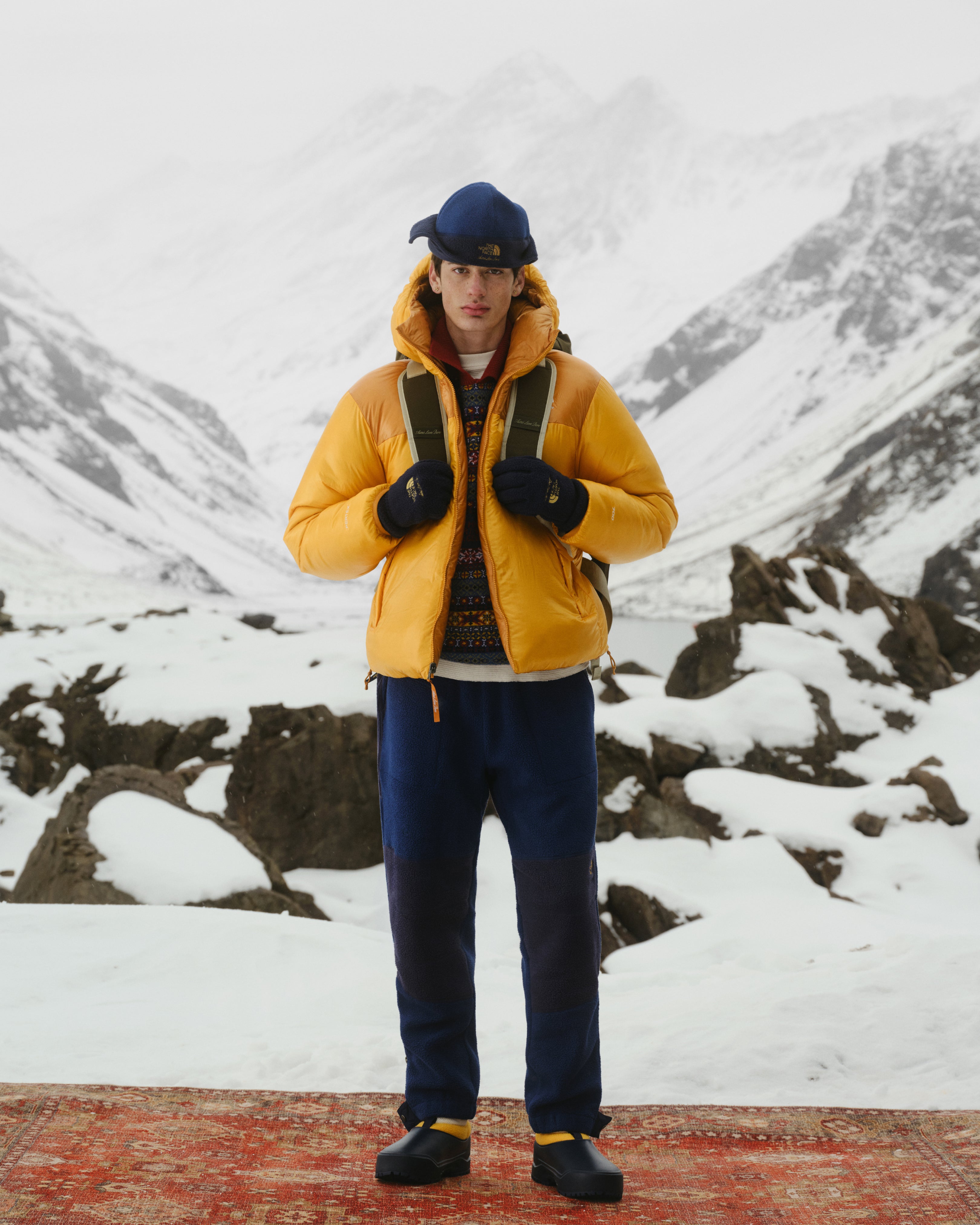 ald-the-north-face-reversible-pertex-nuptse-jacket-goldene-wende-daunenjacke image 3