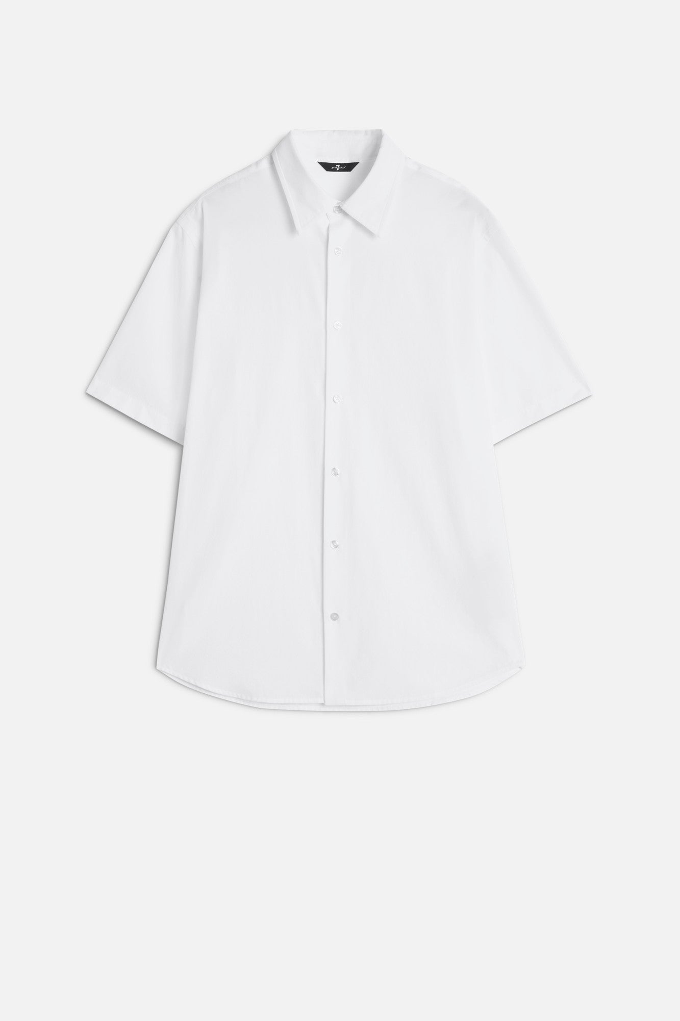 7-for-all-mankind-short-sleeve-poplin-hemd-white-baumwolle image 1