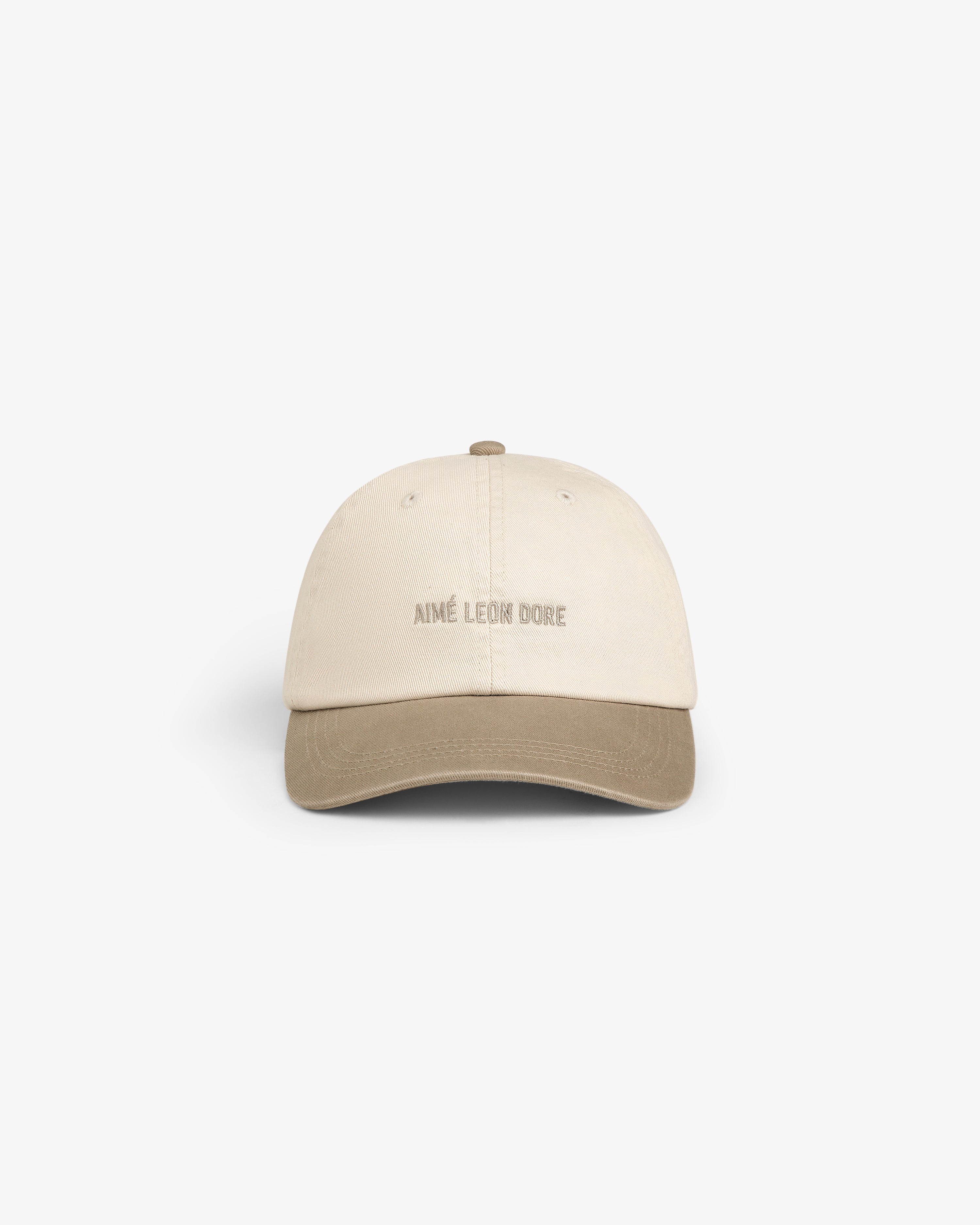 aim-leon-dore-washed-chino-hat-beige-cream-unisex image 2