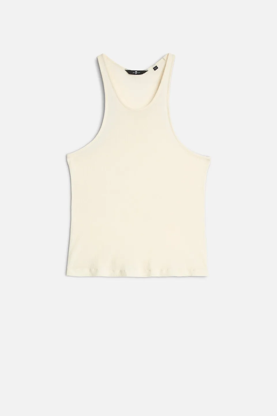 7-for-all-mankind-racer-front-tank-top-damen-wei image 1