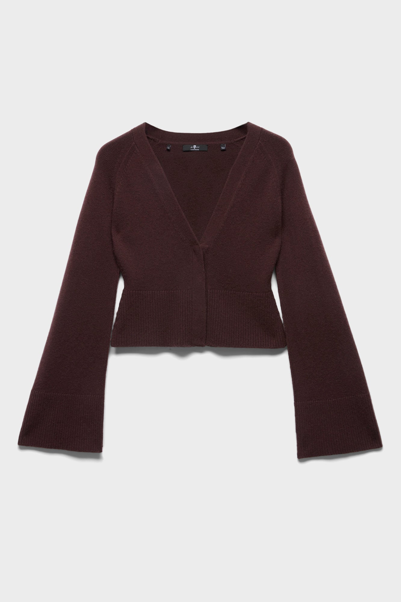 7-for-all-mankind-large-rib-cardigan-damen-cashmere-coffee-bean image 1