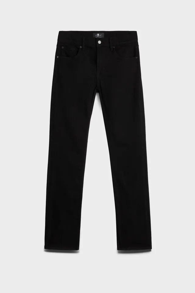 7-for-all-mankind-standard-jeans-luxe-performance-rinse-black image 1