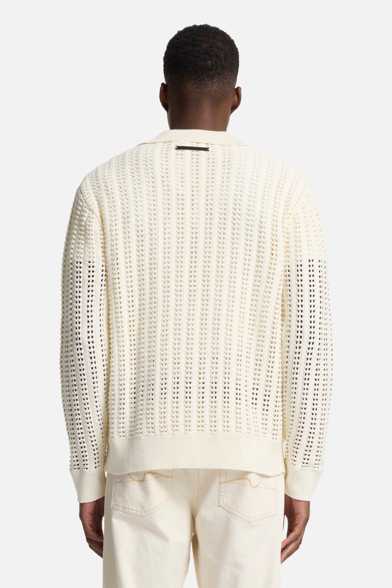 7-for-all-mankind-crochet-knit-polo-herren-wei-baumwolle image 5