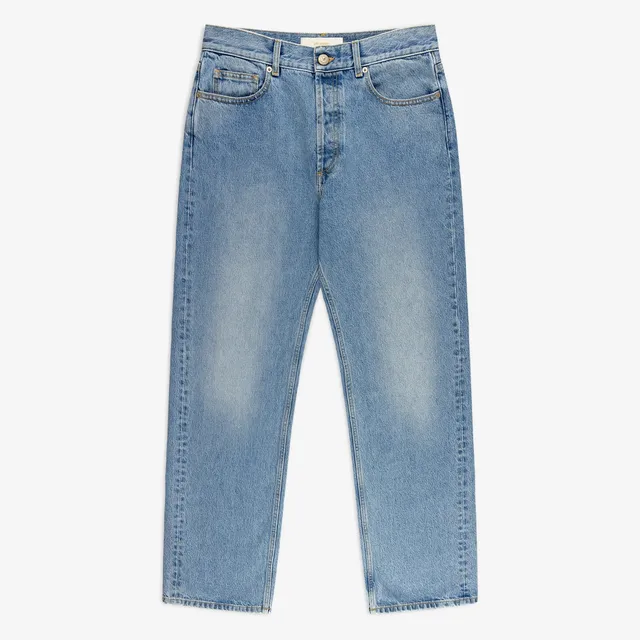 aim-leon-dore-ald-straight-fit-denim-light-wash image 1
