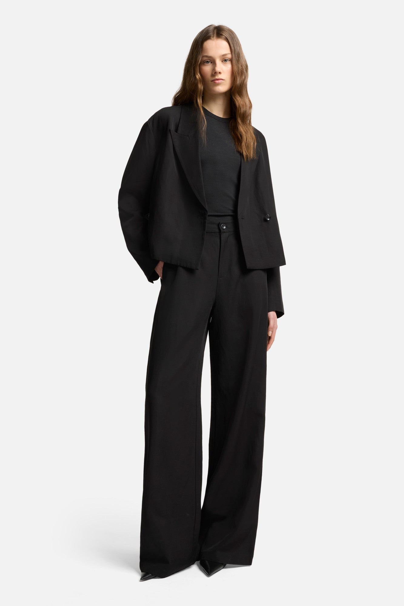 7-for-all-mankind-classic-linen-pant-black-damen image 2