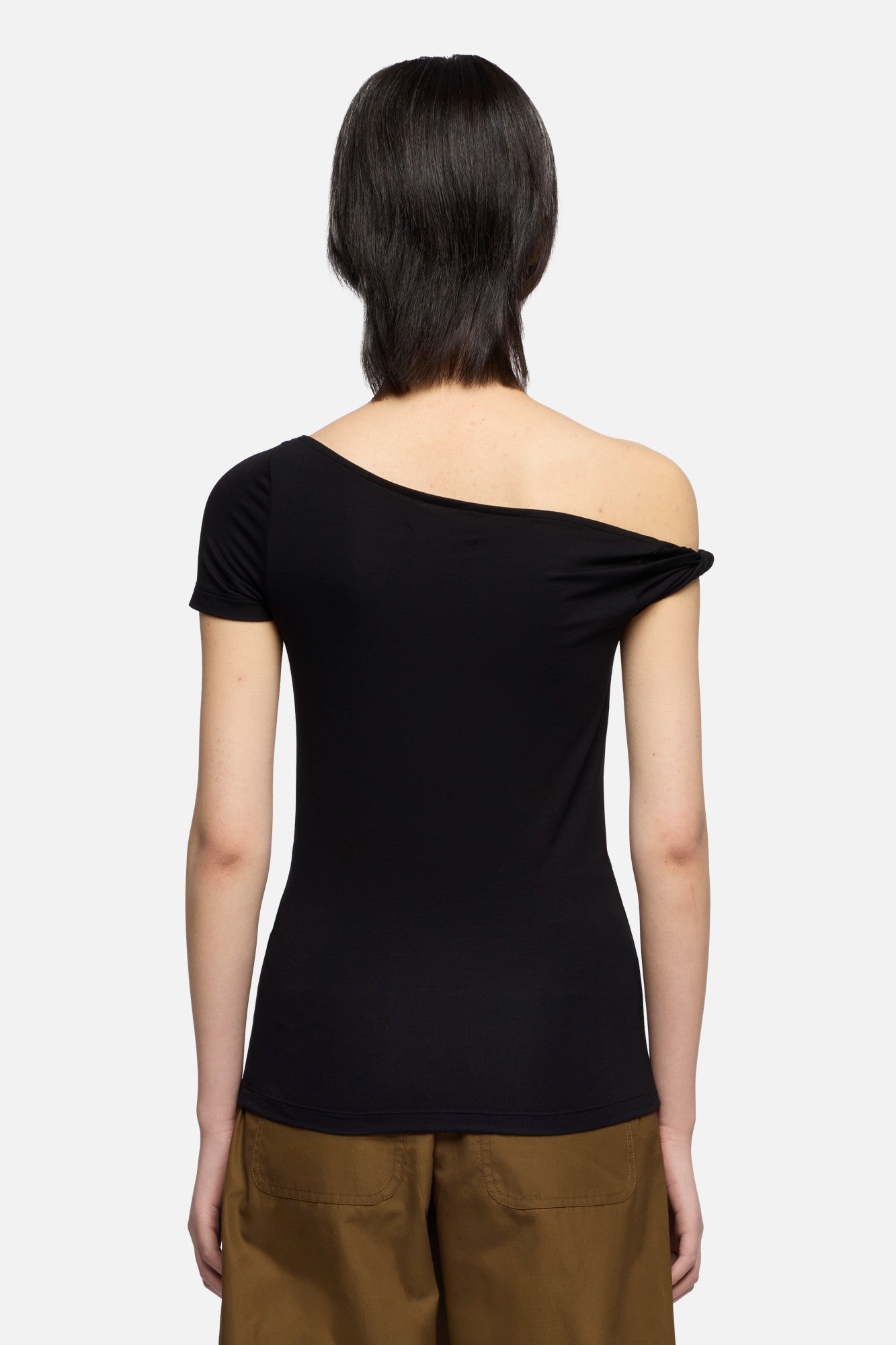7-for-all-mankind-twisted-shoulder-tee-lyocell-black-damen-top image 5