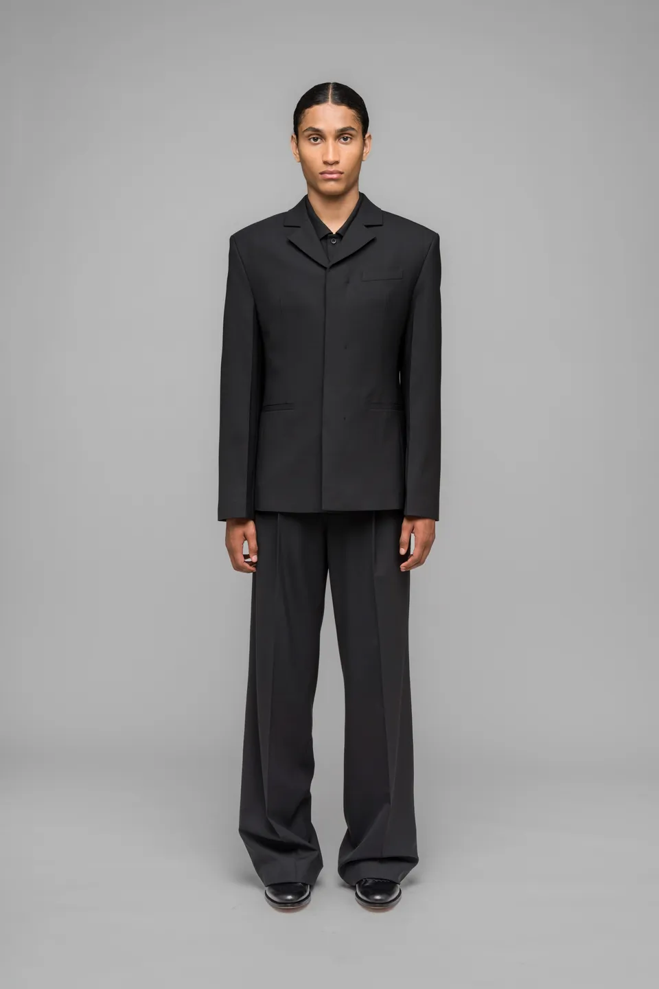 032c-sb-suit-jacket-sakko-herren-mit-b-gelfalte image 1