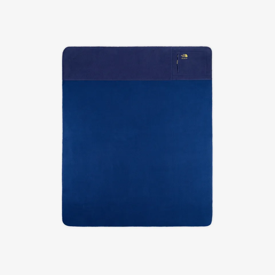aim-leon-dore-x-the-north-face-packable-fleece-decke-blau image 1