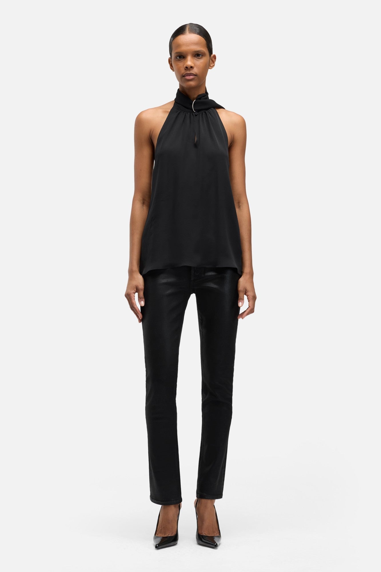 7-for-all-mankind-low-skinny-damen-jeans-coated-slim-illusion-black image 2