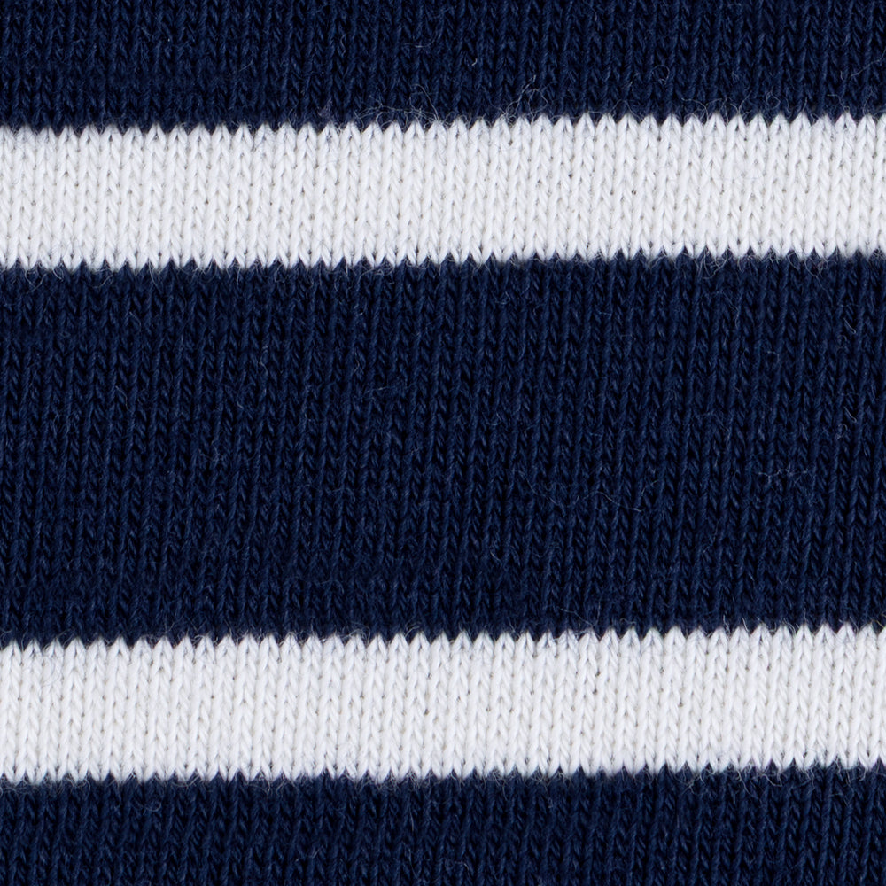 aim-leon-dore-striped-crest-quarter-zip-navy-cream image 6