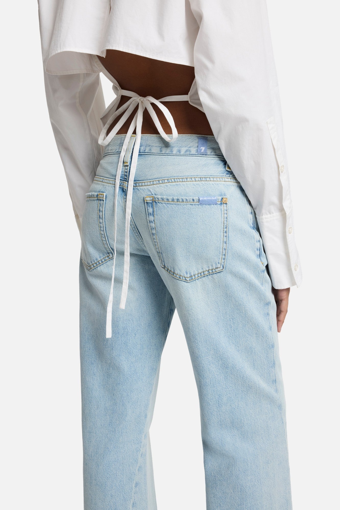 7-for-all-mankind-spencer-flare-twisted-seam-jeans-tempe image 7