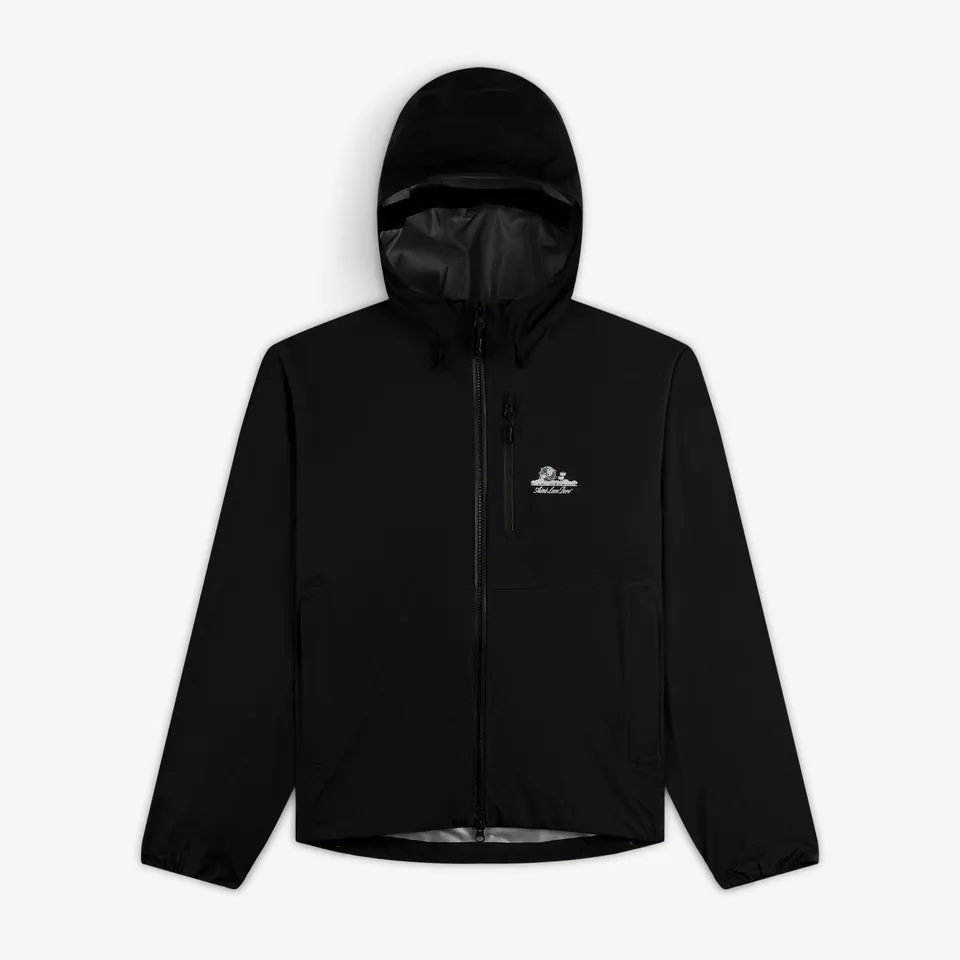 aim-leon-dore-lightweight-gore-tex-shell-jacket-schwarze-3l-regenjacke image 1