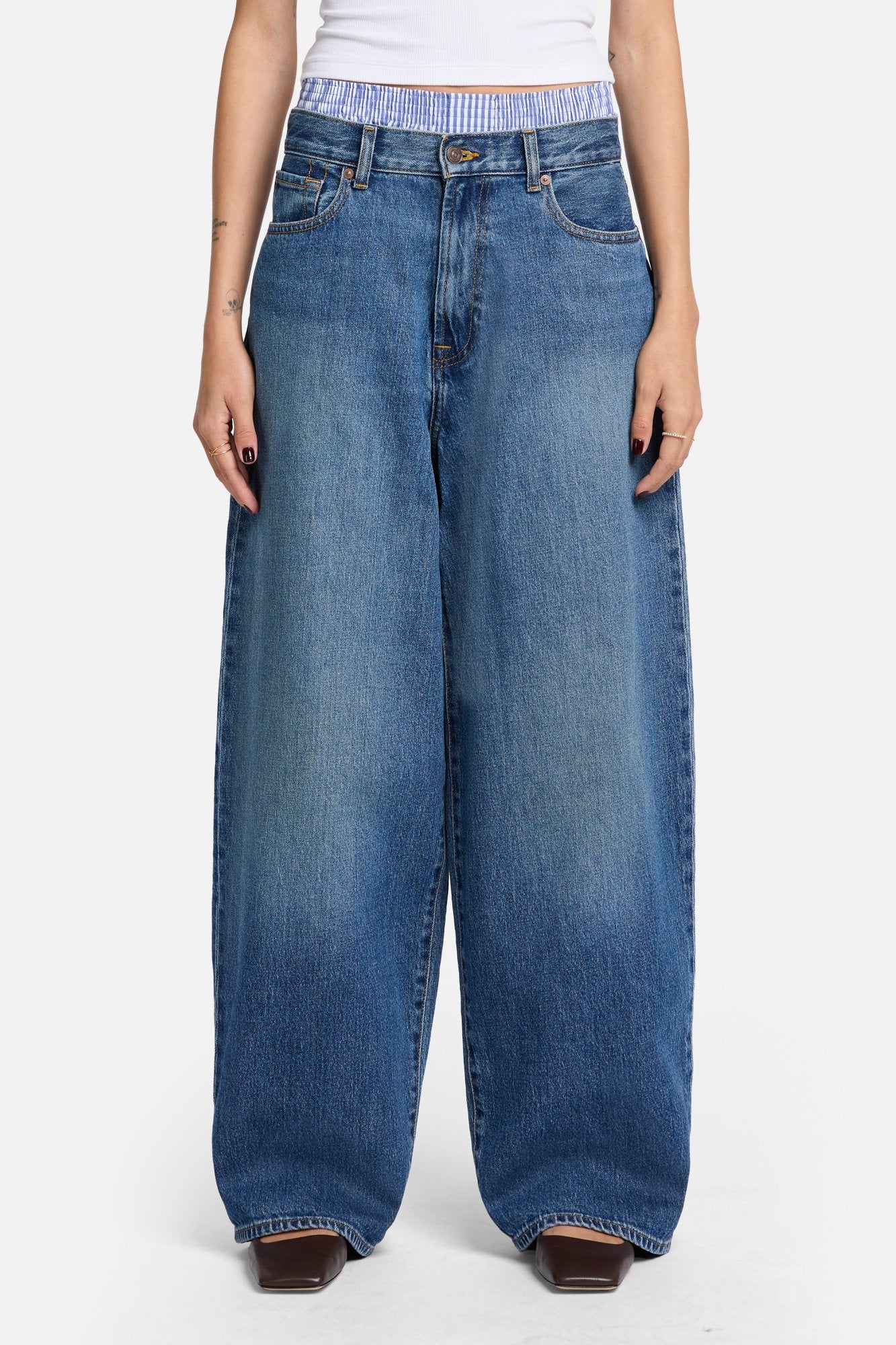 7-for-all-mankind-the-baggy-damen-jeans-jasper-wide-leg-rigid image 3