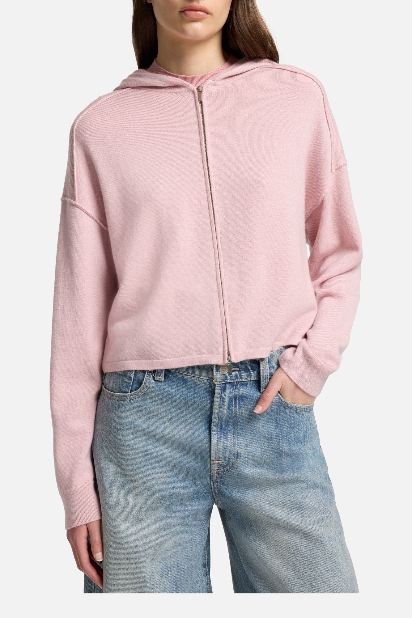 7-for-all-mankind-cashmere-zipper-hoodie-soft-pink image 4