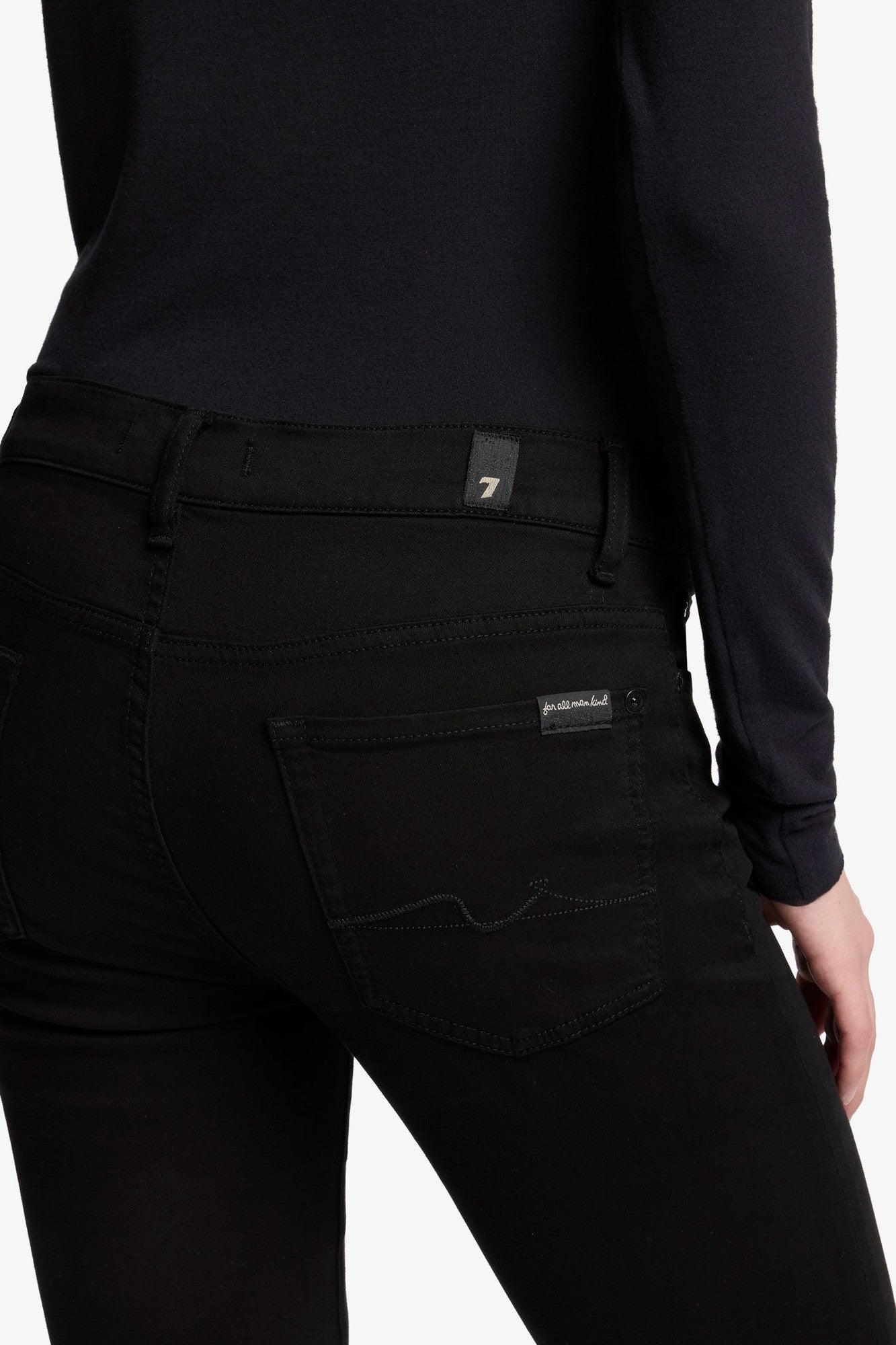 7-for-all-mankind-roxanne-b-air-rinsed-black-damen-slim-jeans image 4