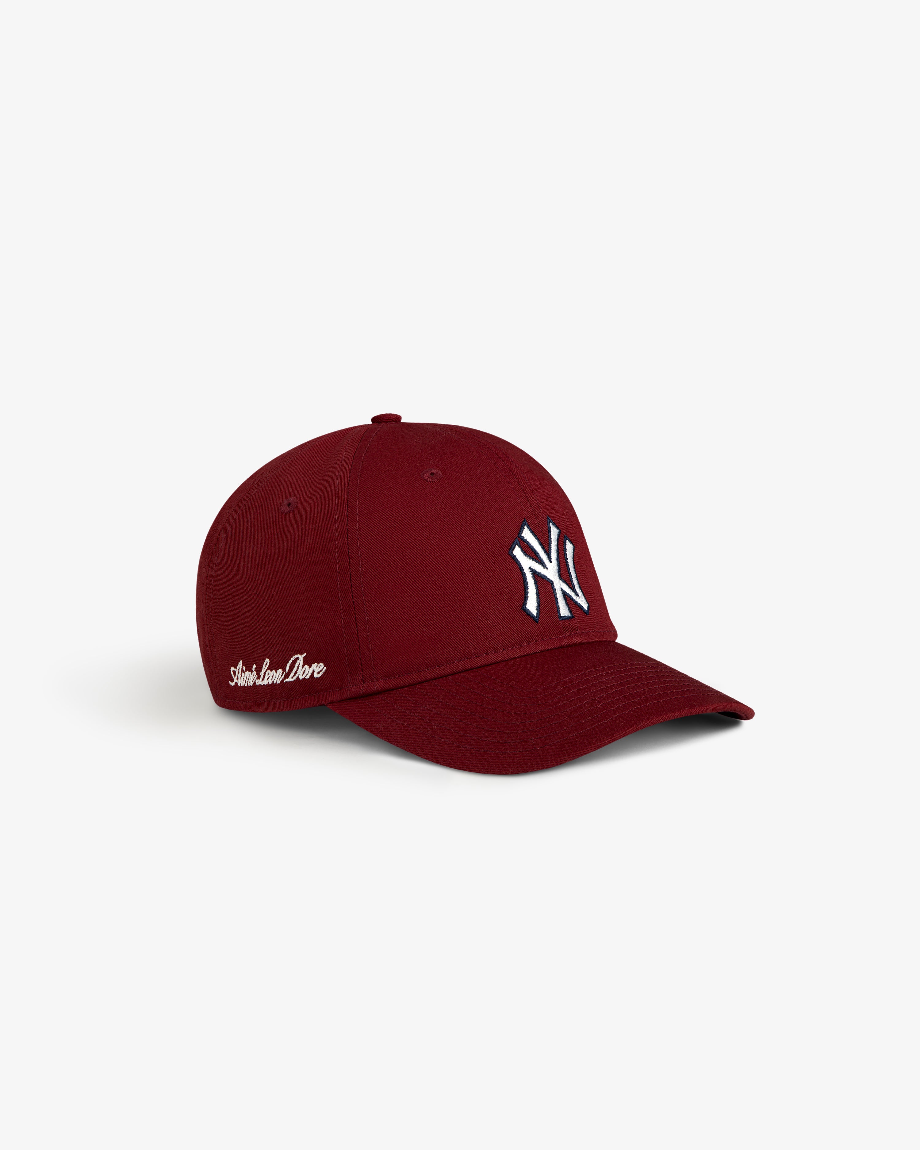 aim-leon-dore-ald-new-era-yankees-ballpark-hat-rote-cap image 4