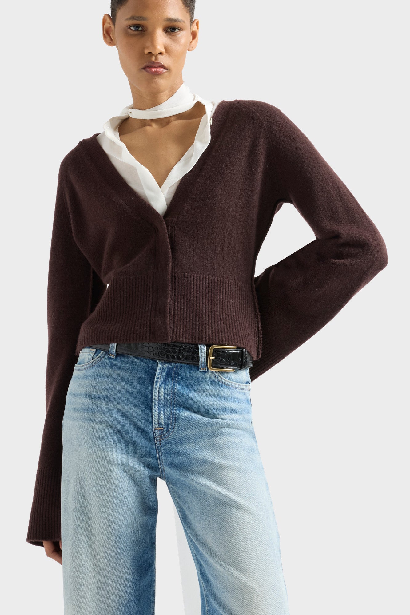 7-for-all-mankind-large-rib-cardigan-damen-cashmere-coffee-bean image 3