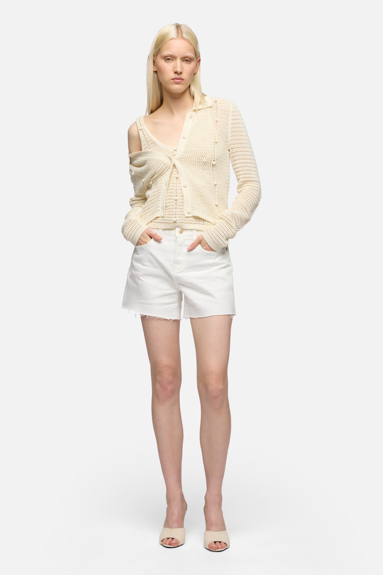 7-for-all-mankind-bobble-tank-stricktop-in-ecru image 2