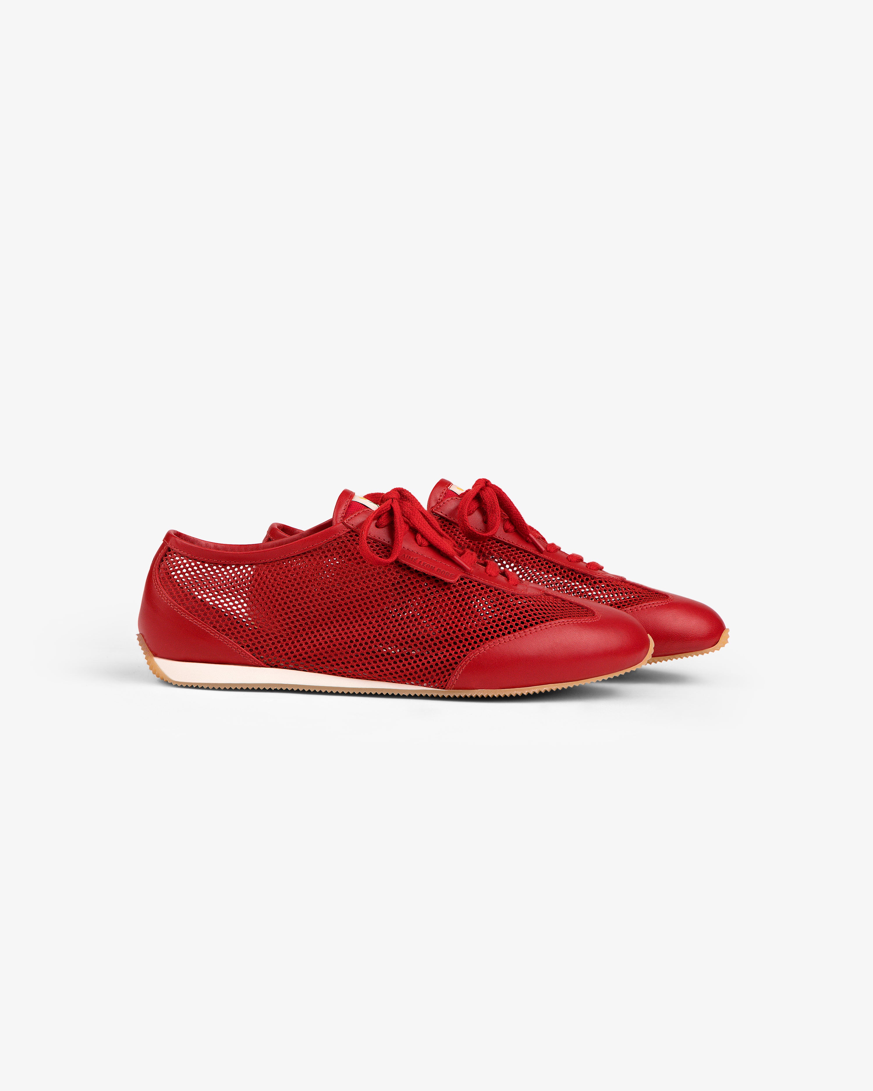 aim-leon-dore-low-profile-mesh-trainer-rote-damen-sneaker image 4