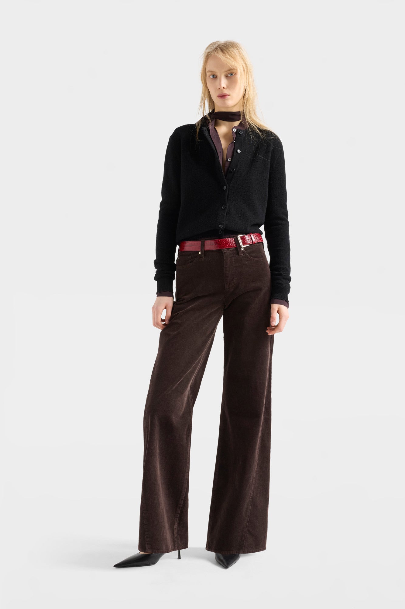 7-for-all-mankind-pointelle-cardigan-cashmere-coal-damen image 2